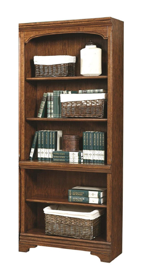 Aspenhome Hawthorne Open Bookcase in Brown Cherry image