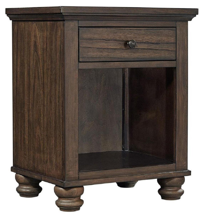 Aspenhome Hudson Valley 1 Drawer Nightstand in Chestnut image