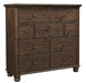 Aspenhome Hudson Valley Tall Chesser in Chestnut image