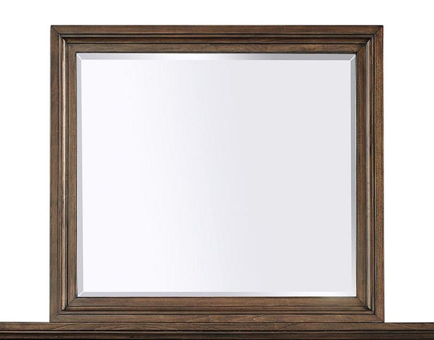 Aspenhome Hudson Valley Landscape Mirror in Chestnut