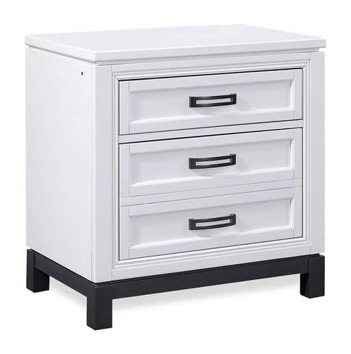 Aspenhome Hyde Park Liv360 2 Drawer Nightstand in White image