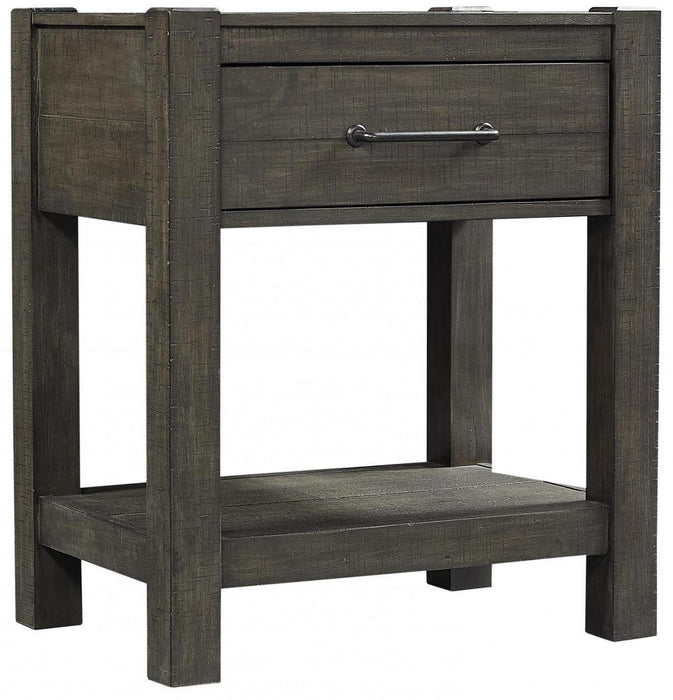 Aspenhome Mill Creek 1 Drawer Nightstand in Carob image