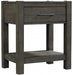 Aspenhome Mill Creek 1 Drawer Nightstand in Carob image