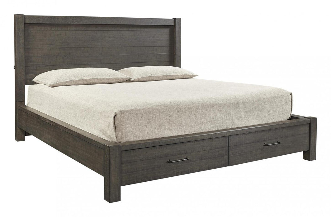 Aspenhome Mill Creek California King Storage Bed in Carob image