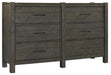 Aspenhome Mill Creek 6 Drawer Dresser in Carob image