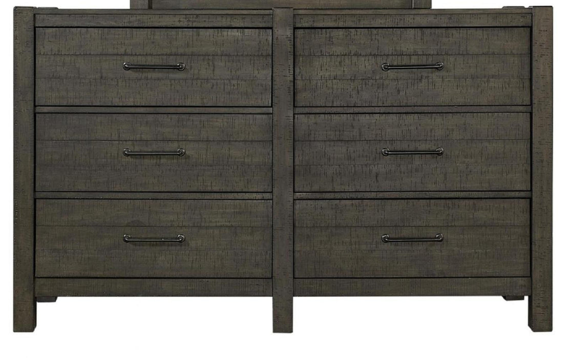 Aspenhome Mill Creek 6 Drawer Dresser in Carob