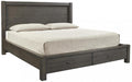 Aspenhome Mill Creek King Storage Bed in Carob image