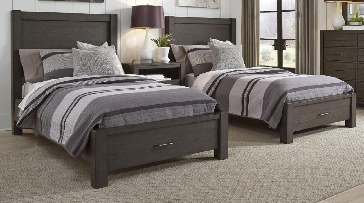 Aspenhome Mill Creek Full Storage Bed in Carob