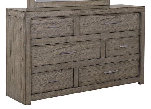 Aspenhome Modern Loft 6 Drawer Dresser in Greystone image