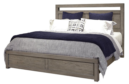 Aspenhome Modern Loft California King Panel Bed in Greystone image