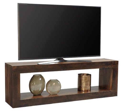 Aspenhome Nova Alder 74" Open Console in Tobacco image