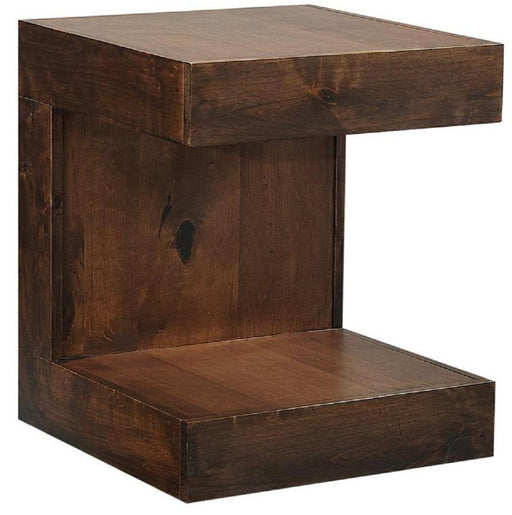 Aspenhome Nova Alder End Table in Tobacco image