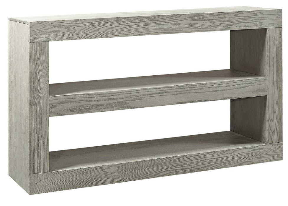 Aspenhome Nova Oak 65" Highboy Console in Heather Gray