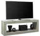 Aspenhome Nova Oak 74" Open Console in Heather Gray image