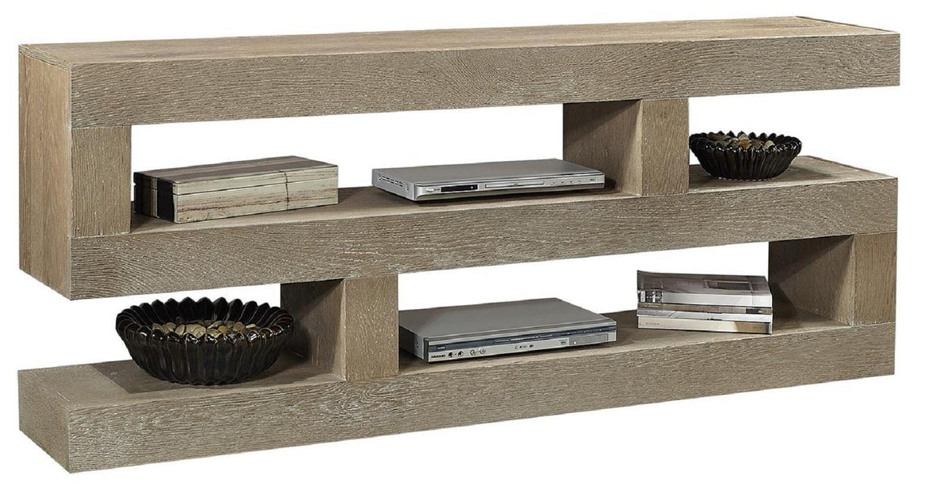 Aspenhome Nova Oak 74" S Console Table in English Taupe image