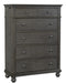 Aspenhome Oxford 5 Drawer Chest in Peppercorn image