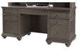 Aspenhome Oxford 66" Credenza Desk in Peppercorn image