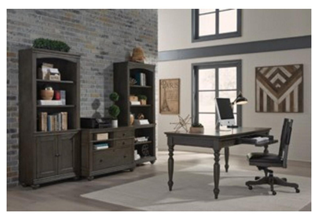 Aspenhome Oxford 72" Writing Desk in Peppercorn