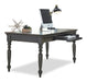 Aspenhome Oxford 72" Writing Desk in Peppercorn image