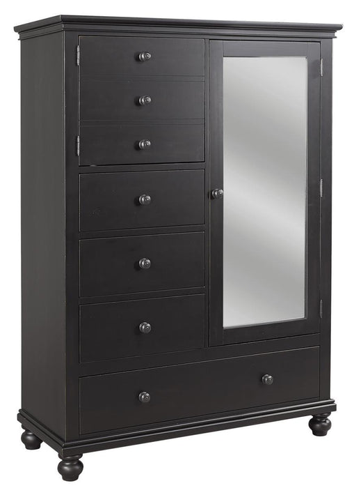 Aspenhome Oxford Chiffarobe in Black image