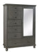 Aspenhome Oxford Chiffarobe in Peppercorn image