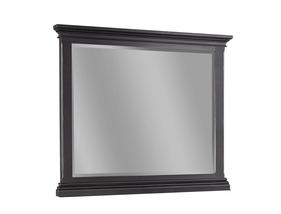 Aspenhome Oxford Landscape Mirror in Black image