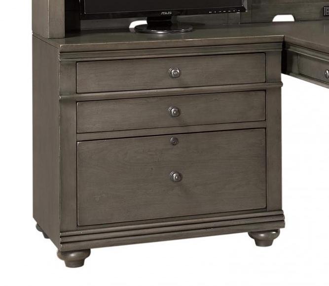 Aspenhome Oxford Mod File Base in Peppercorn image