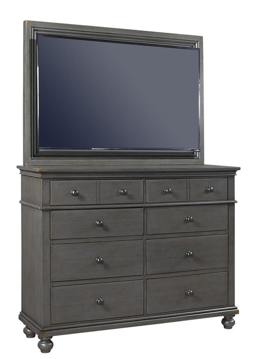 Aspenhome Oxford 8 Drawer Chesser in Peppercorn