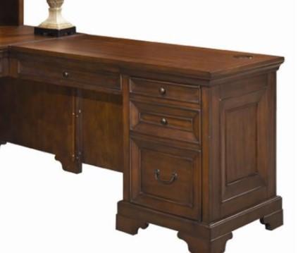 Aspenhome Richmond 48" Return Desk in Charleston Brown