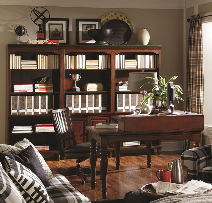 Aspenhome Richmond Open Bookcase in Charleston Brown image