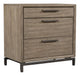 Aspenhome Trellis 3 Drawer Nightstand in Desert Brown image