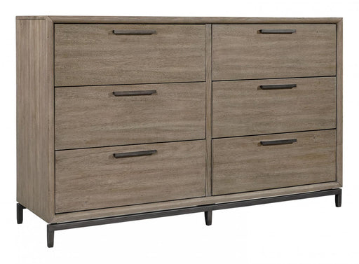 Aspenhome Trellis 6 Drawer Dresser in Desert Brown image