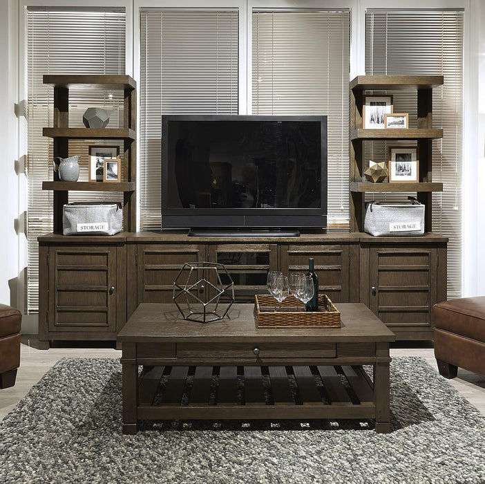 Aspenhome Tucker 65" Console Wall in Bark image