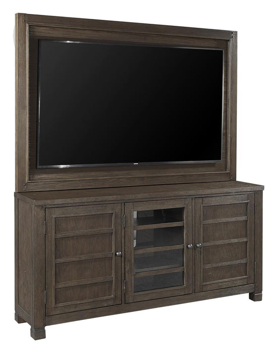 Aspenhome Tucker 66" Console with TV Backer in Bark image