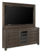 Aspenhome Tucker 66" Console with TV Backer in Bark image