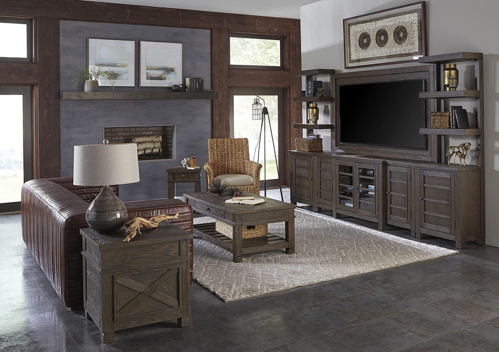 Aspenhome Tucker 75" Console Wall in Bark