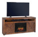 Aspenhome Urban Farmhouse 72" Fireplace Console in Fruitwood image