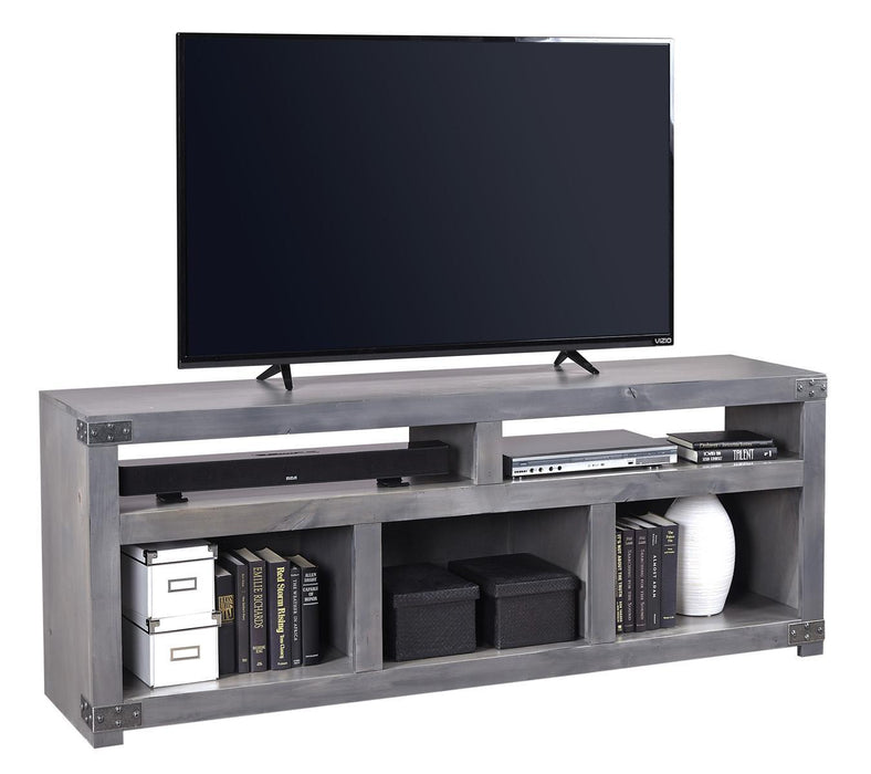 Aspenhome Urban Farmhouse 72" Open Console in Grey image