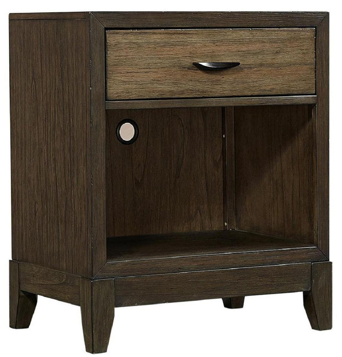 Aspenhome Westlake 1 Drawer Nightstand in Portobello image