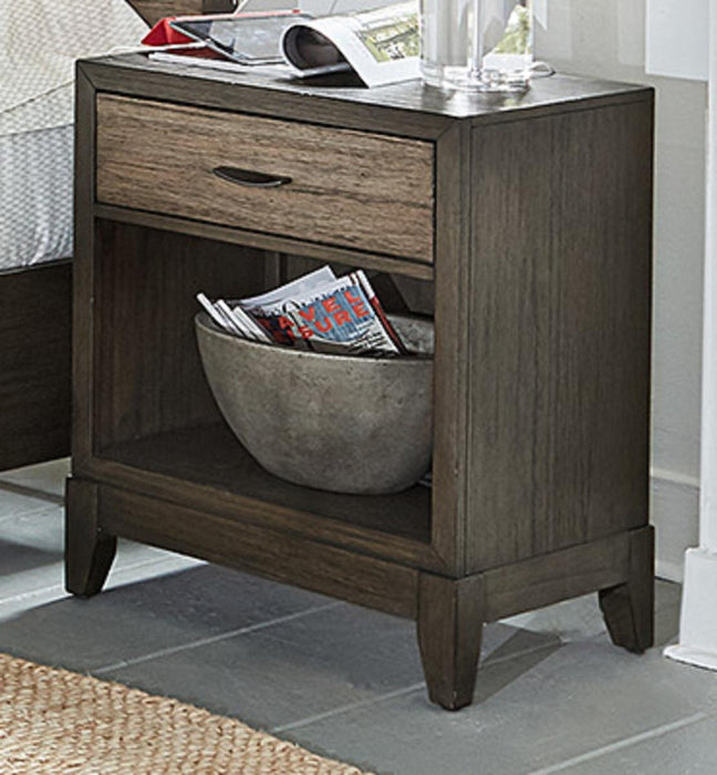 Aspenhome Westlake 1 Drawer Nightstand in Portobello