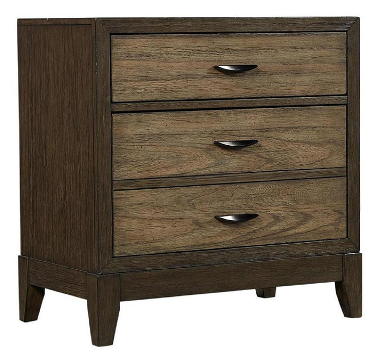 Aspenhome Westlake 3 Drawer Nightstand in Portobello image