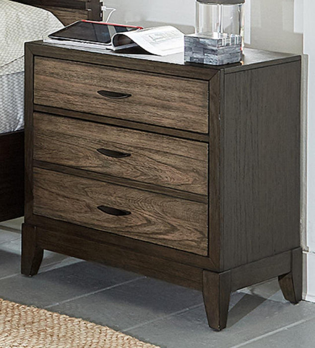 Aspenhome Westlake 3 Drawer Nightstand in Portobello