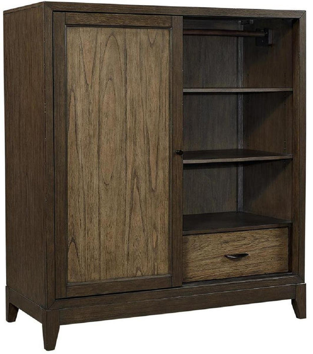 Aspenhome Westlake Sliding Door Chest in Portobello