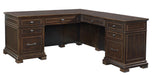 Aspenhome Weston 66" Desk and 48" Return Desk in Brown I35-307/308 image