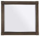 Asphenhome Easton Landscape Mirror in Burnt Umber image