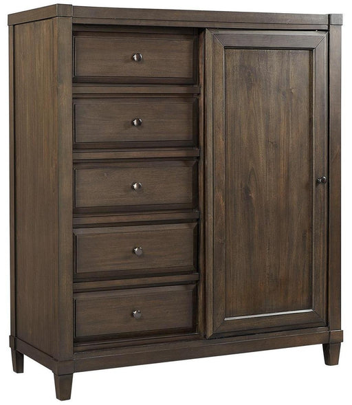 Asphenhome Easton Sliding Door Chest in Burnt Umber image