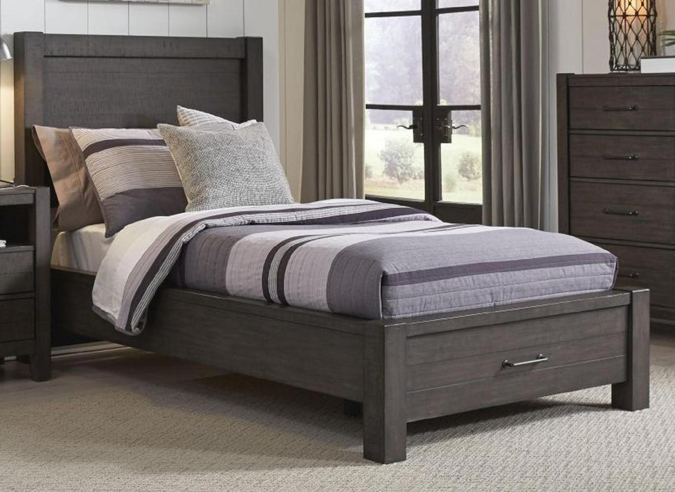 Aspenhome Mill Creek Full Storage Bed in Carob image