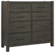 Aspenhome Mill Creek 8 Drawer Tall Chesser in Carob image