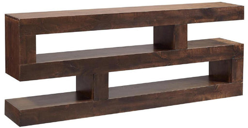 Aspenhome Nova Alder 74" S Console Table in Tobacco image