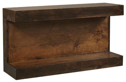 Aspenhome Nova Alder Sofa Table in Tobacco image